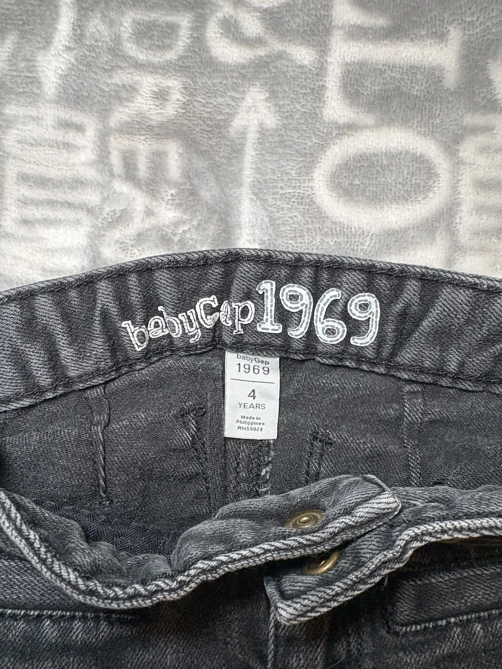 BABYGAP Kids Dark Gray Slim Jeans - Picture 4 of 4